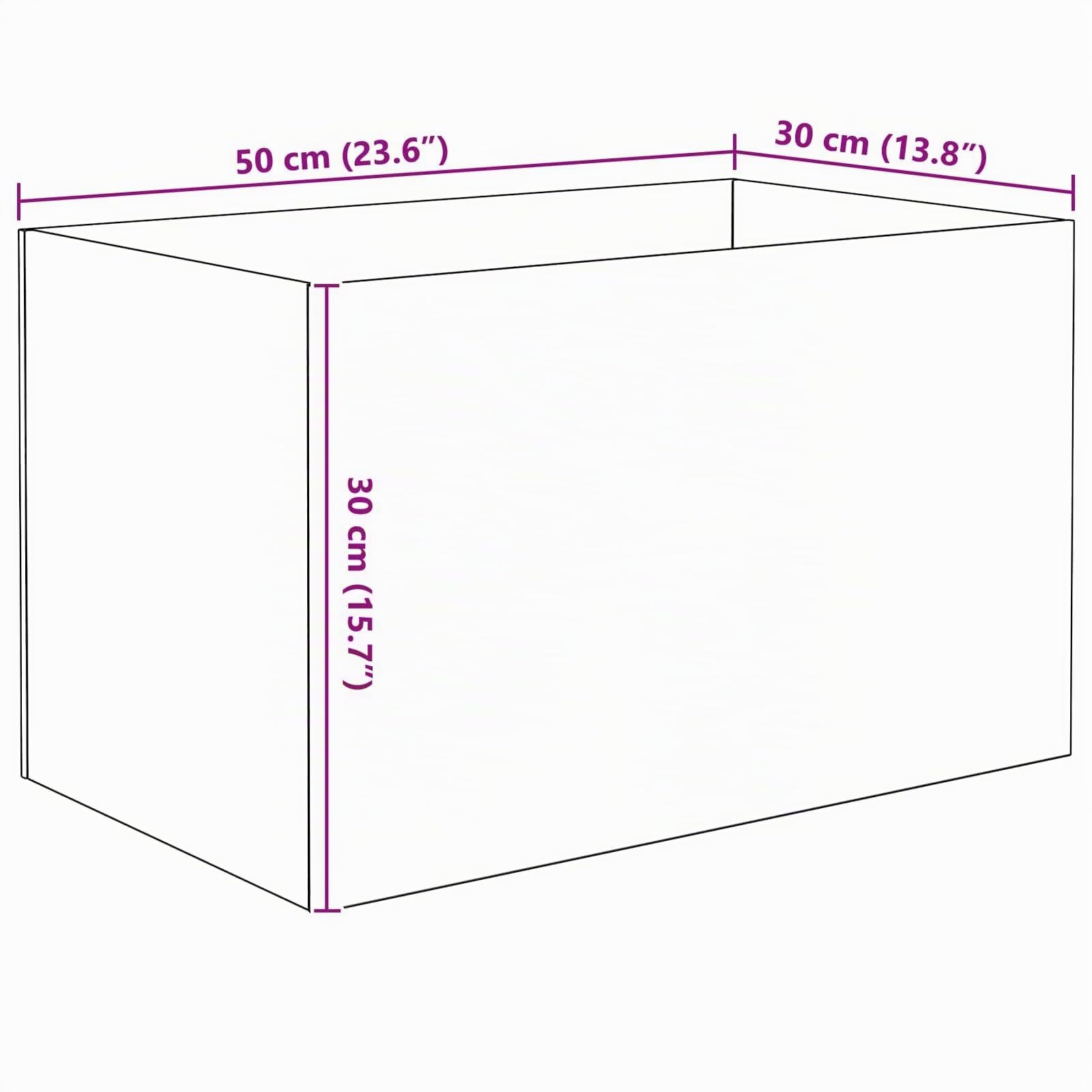 vidaXL Aquarium mit Speicher Transparent 50 x 30 x 30 cm Glas, Aquarium Vitrine, modernes Glasbecken, Panorama-Fischschale, drinnen & draußen, sicherer Rückzugsort