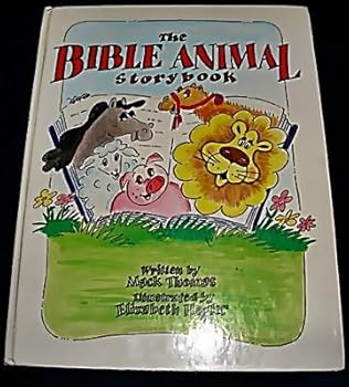 Hardcover The Bible Animal Storybook Book