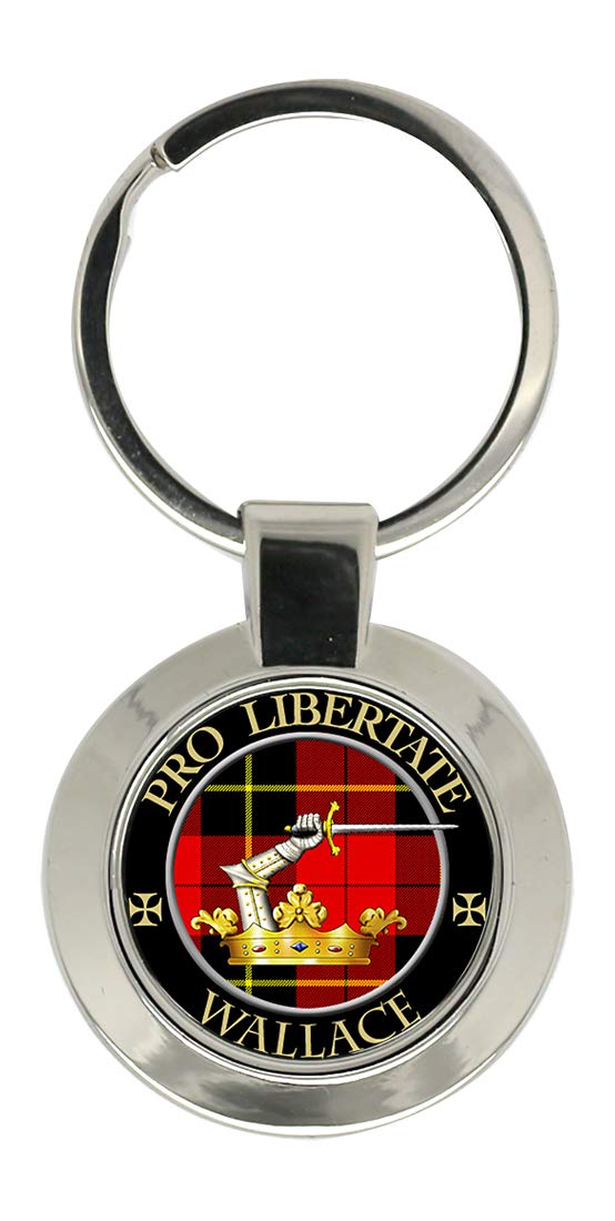 Giftshop UK Wallace Scottish Clan Key Ring