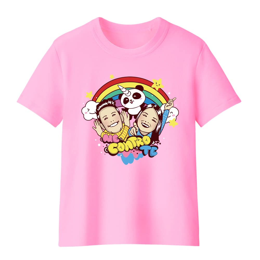 JULGIRL T-Shirt Maglietta a Naniche Corte in Cotone per Ragazze Maglietta per Mambini Morbida Tee Scollo Rotondo