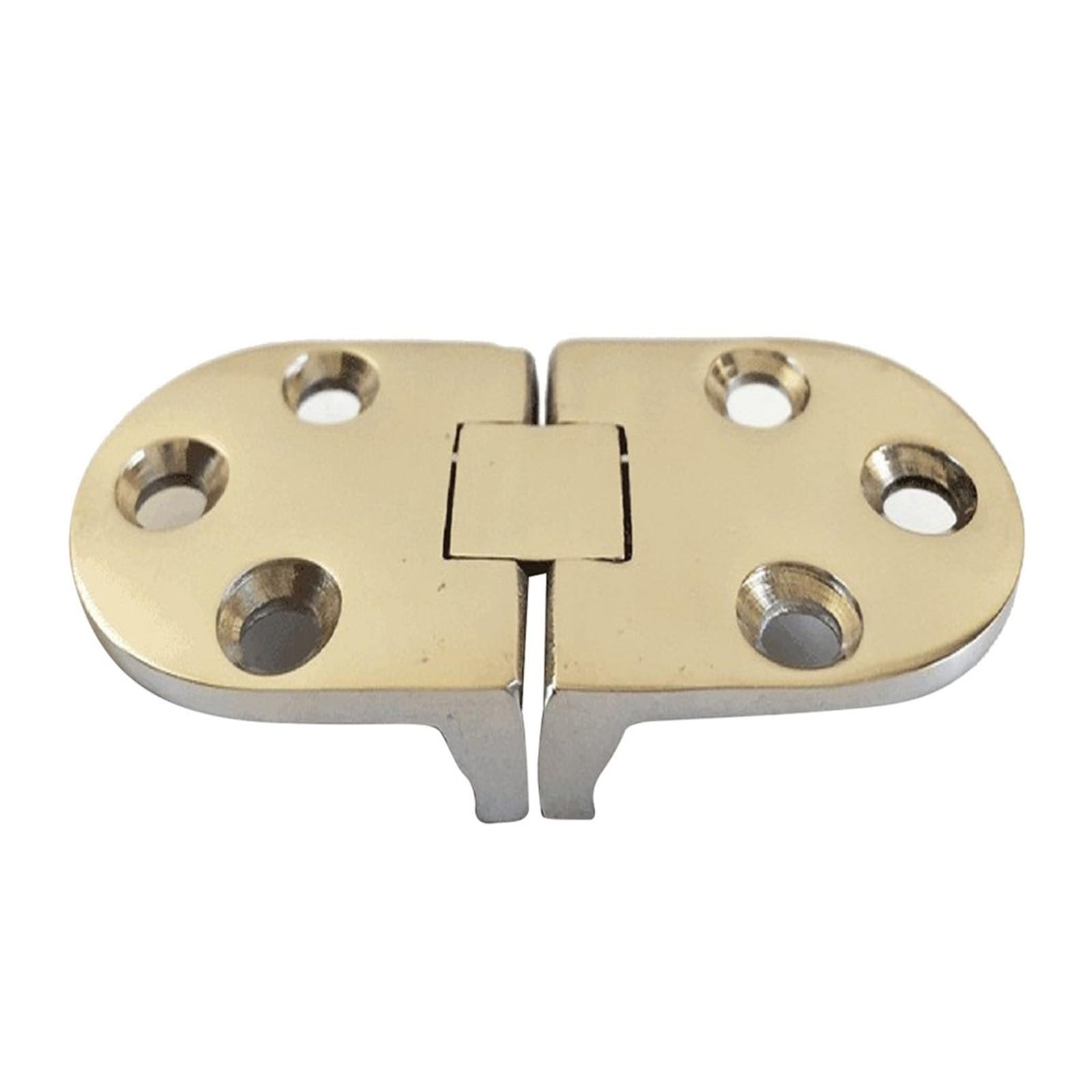 Heavy-Duty Boat Compartment Hinge, Flush-Mounted Deck Hardware, Boat Yacht Kayak 316 Stainless Steel.