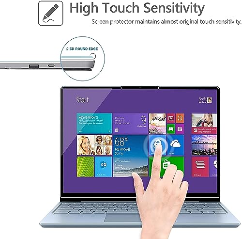 Image of RGY Screen Guard Compatible with HONOR MagicBook X14 (2023), 12th Gen 12450H 14-inch (35.56 cm) Laptop - Clear