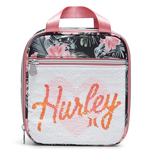 Sequin Insulated Lunch Tote Bag