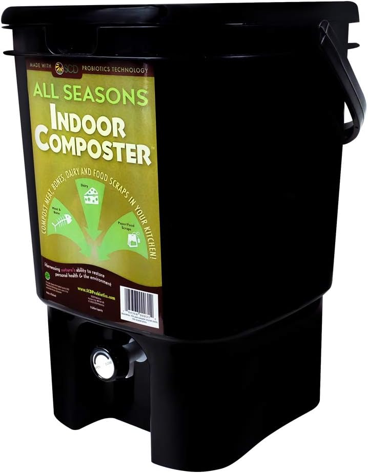 B101 All Seasons Indoor Composter - Black