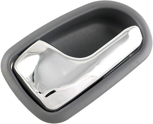 Miniatura 7 de Garage-Pro Juego de manijas de puerta interior para Mazda Protege 1995-2003, 626 1993-1997, lado del pasajero delantero y trasero, bisel gris,