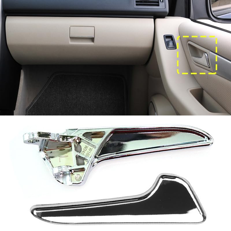 グロスブラックです　4色のabs車の自動車外側ドアハンドルメルセデス ベンツgクラスW463 W464 G65 G55 G63 G500 g550 G350 2019-2020 : メルセデスベンツGクラスW463  2019-2023、ドアハンドルボウルカバー、ABSインテリアドアハンドルボウルトリム、カーインテリアアクセサリーに適合 : 車＆バイク