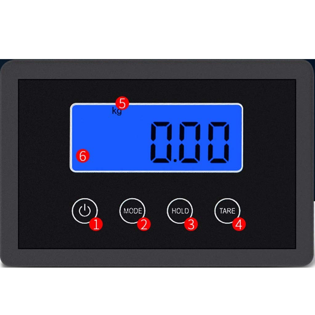Báscula electrónica de alta precisión, plata digital, 180 kg/50 g, pesaje postal profesional, plataforma de acero inoxidable, básculas de frutas para tiendas comerciales, pesaje de cocina, báscula pa