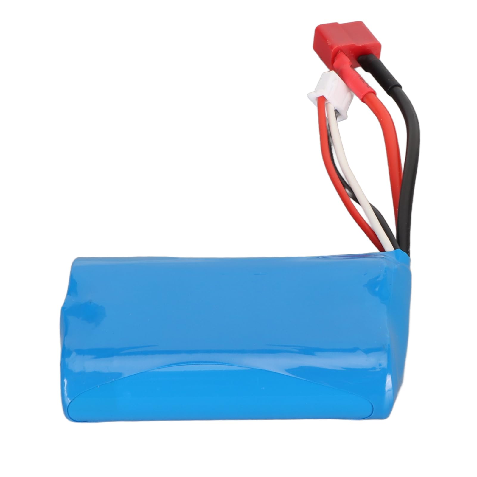 Cryfokt RC Car Li Ion Battery, RC Lithium Battery 1500mAh 7.4V Sturdy Shell for RC Boat Conversion