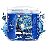 Hemp Gummies for Adults - Blueberry Grape Natural Juice Vitamins, Omega 3 - Chewable Gummy, Made in USA