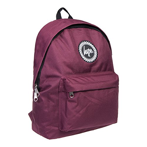 Preisvergleich Produktbild Hype Rucksack Tasche - Verscheidene Farben - Weinrot, Einheitsgröße