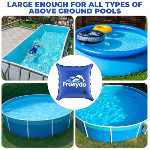 Almohadilla inflable para piscina 4x4 pies miniatura 7