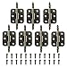7 Pezzi Mini Cerniere Bronzo Antico Mini Cerniere Acciaio Inox Finestra Armadio Cerniere Cerniere Retrò Cerniera Anticate Viti di Ricambio per Casse di Legno, Cassette Degli Attrezzi, Armadi