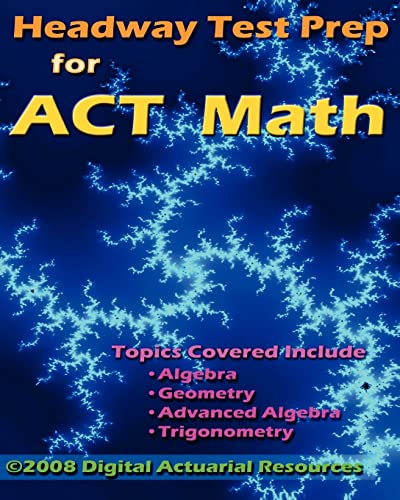  Headway Test Prep For Act Math