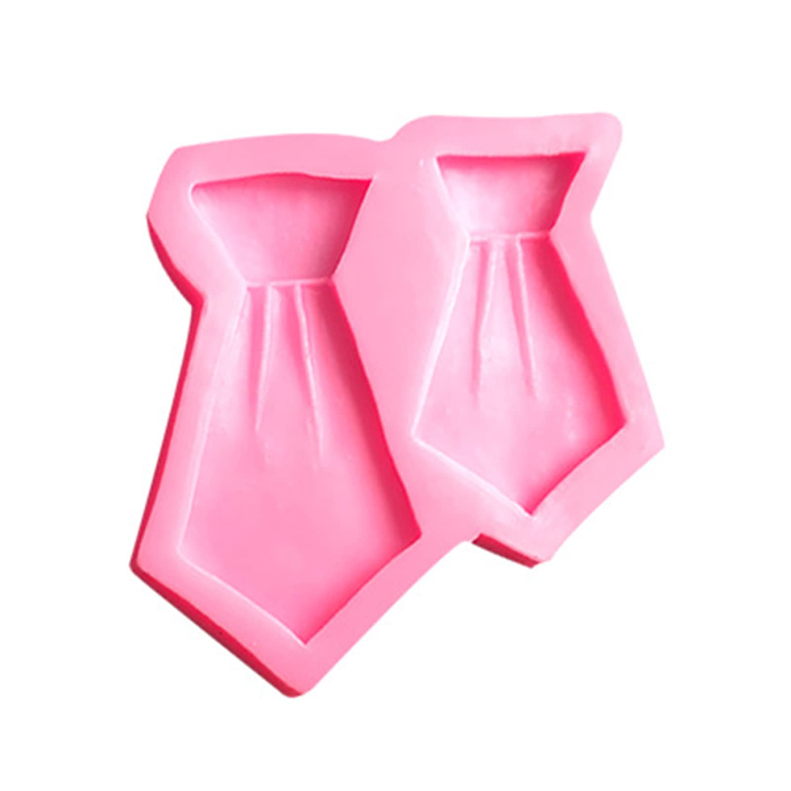 Tsophreniq Silicone Mold Necktie Father Hat Shape Fondant Cake Cupcake Topper-Decoration Chocolate Baking Fathers Day Fathers Day Baking Supplies Silicone for Fondant Cake Decoration