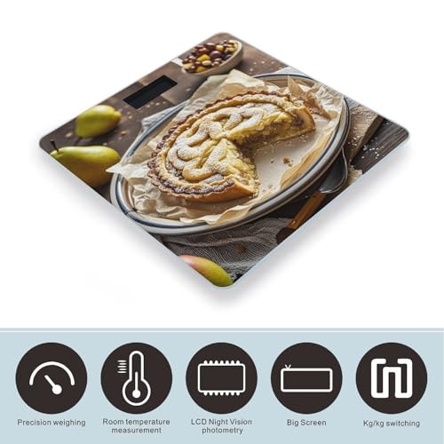 Báscula Digital de Baño Smart Pear Pie on Paper miniatura 3