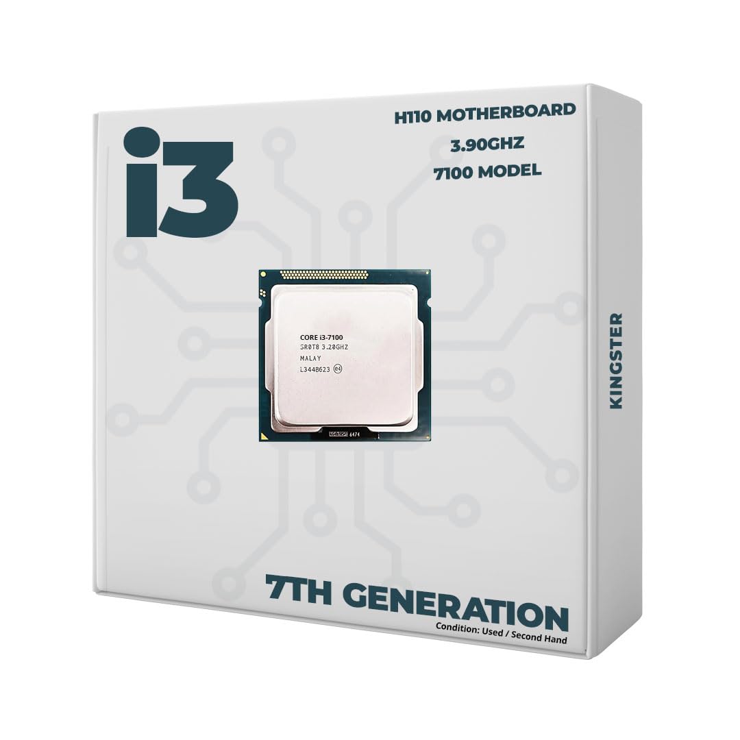 core i3 7100T 7th Generation 3.9GHz LGA 1151 Socket 2 cores 4 Threads 3MB Desktop Processor (B0CT39MPXT) Amazon Price History, Amazon Price Tracker