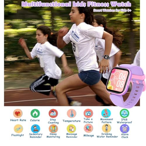 Buy Kids Smart Watch for Boys Girls,IP68 Waterproof Kids Fitness