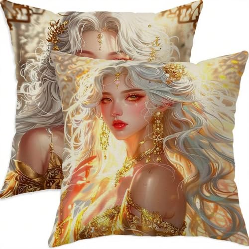 Housses de coussin 70x70cm lin taie oreiller imperméable carrée décorative canapé