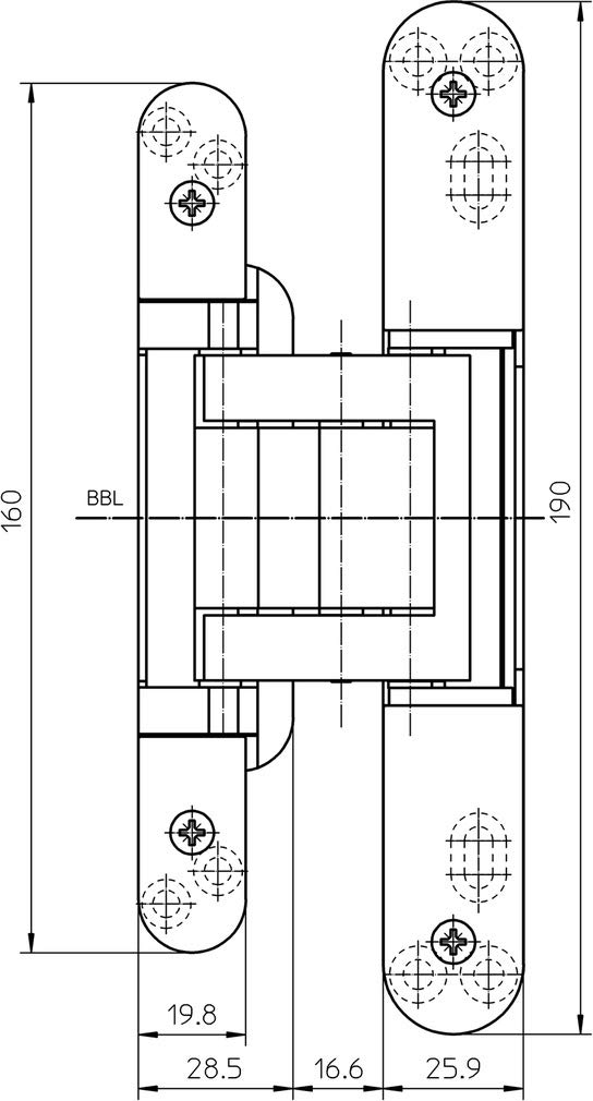Objektbänder TECTUS TE 380 3D
