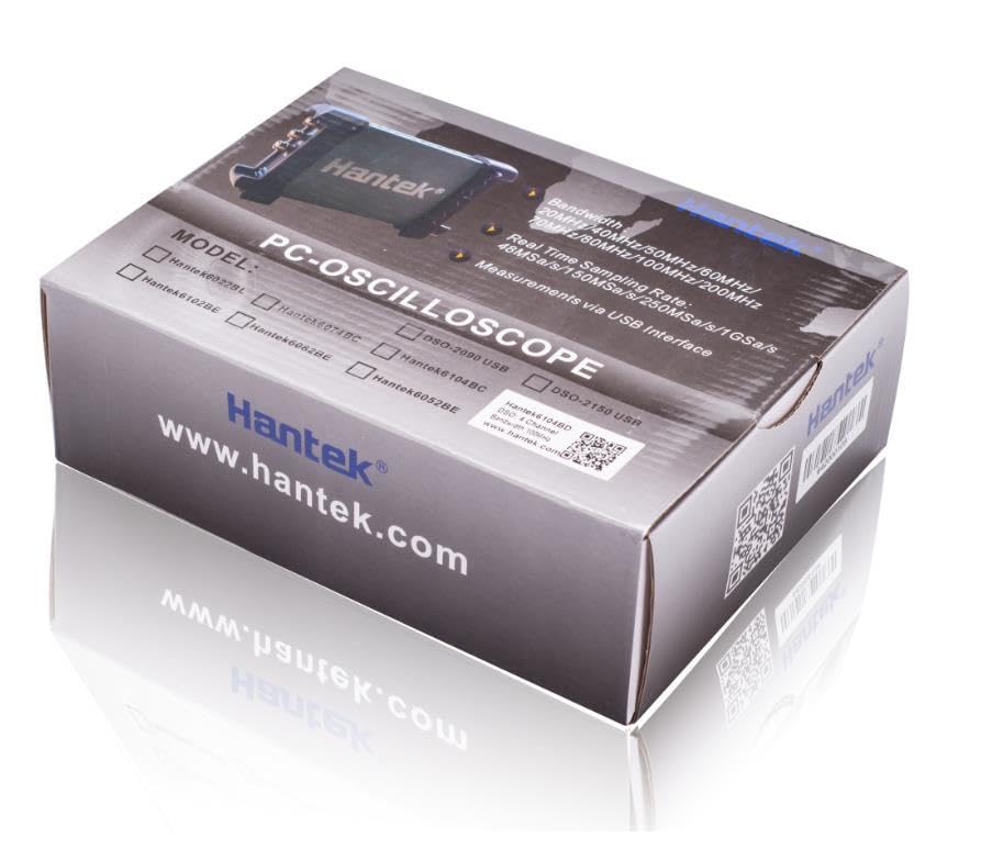 Miniatura 4 de 6204BC PC Based USB Digital Storage Oscilloscope 200MHz Bandwidth