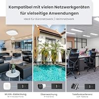 Tenda PoE Injektor POE15F, 15 W, 10/100 Mbps RJ45 Port, POE Splitter Adapter Power Over Ethernet, Plug and Play, IEEE 802.3af-Kompatibel, Bis zu 100 Meter (325 Fuß) – Ansicht 6