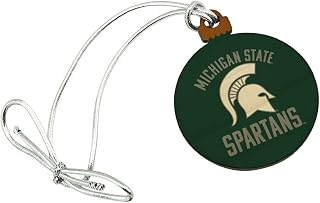 GRAPHICS & MORE Michigan State Spartans Mini Small Tiny Wood Christmas Tree Holiday Ornament