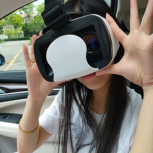 KLLZHY コントローラ調整可能な3D VRガラスのVRヘッドセット仮想現実ヘッドセットHD Blu-rayの目保護された電話 KLLZHY11 の商品画像 4