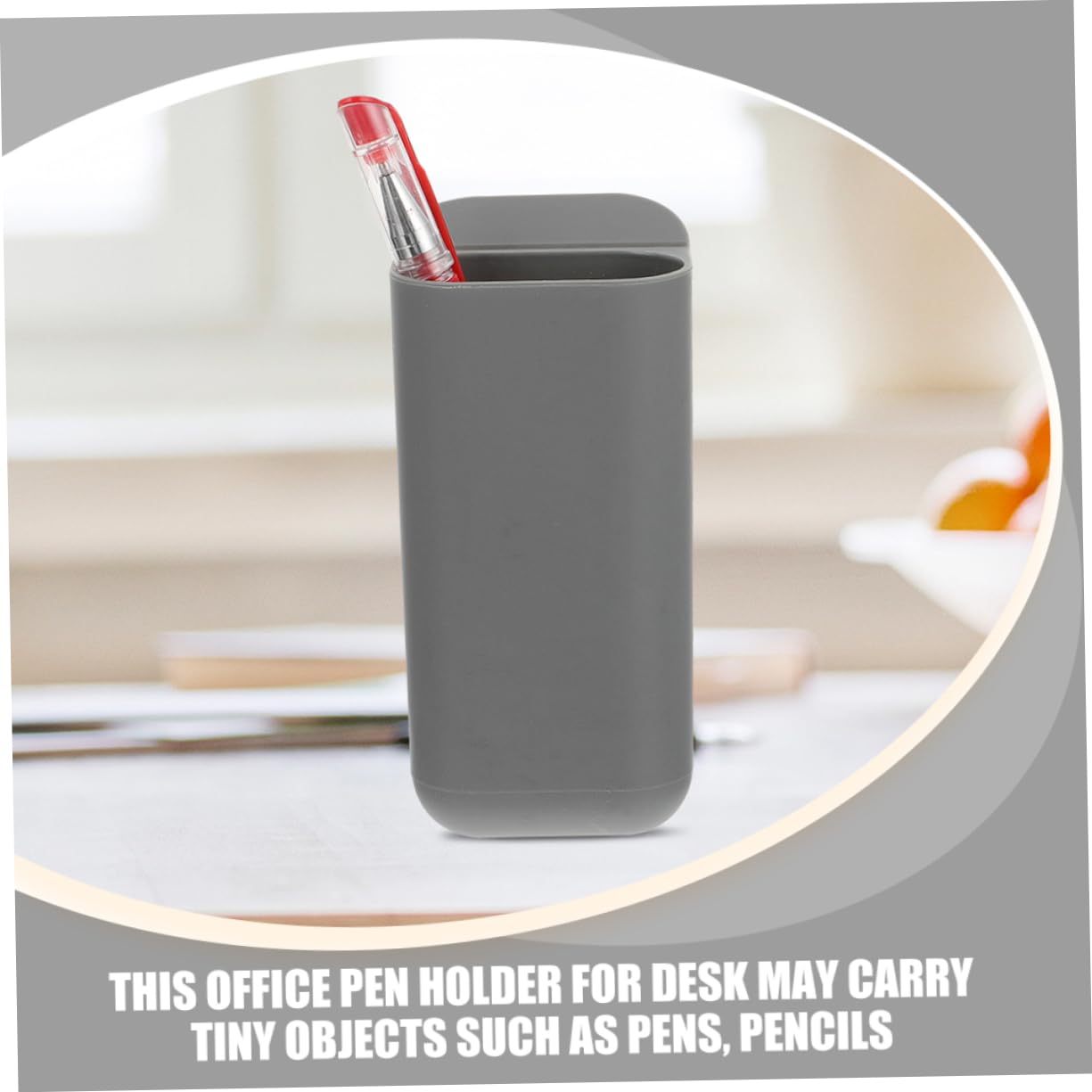Operitacx 20 Stück Stifthalter Selbstklebender Bleistift Organizer Schreibtisch Stiftbehälter Tisch Organizer Selbstklebender Stiftehalter Schreibtischzubehör Selbstklebendes