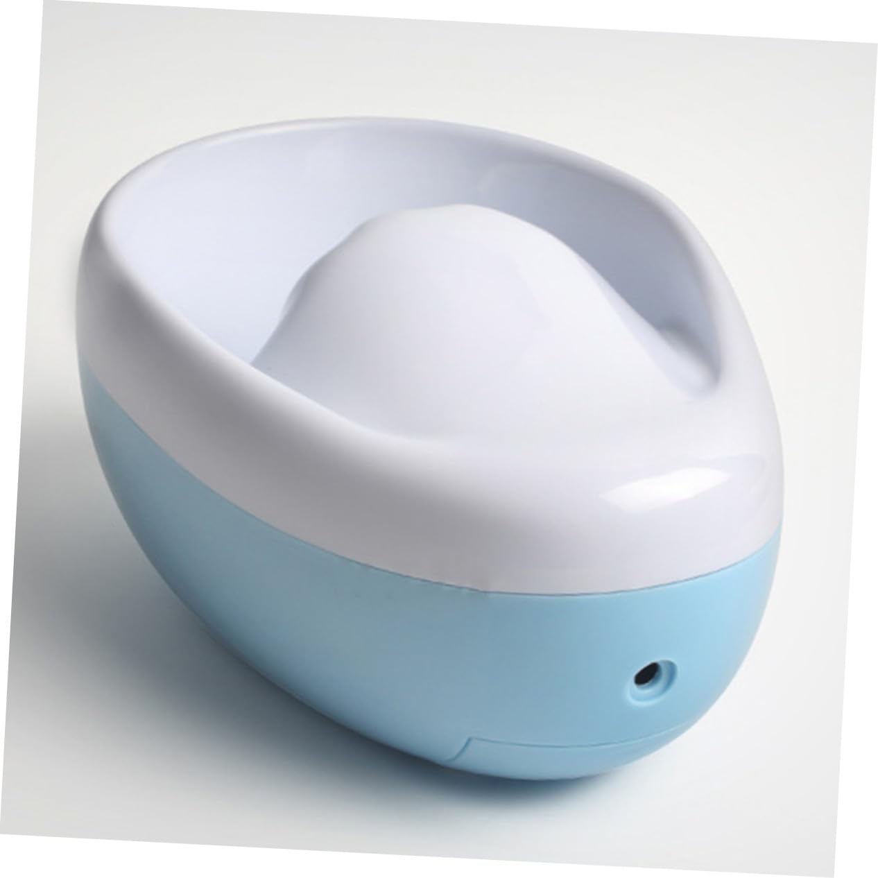 Homoyoyo Bol de Trempage Électrique Soin des Cuticules pour pour Ongles en Abs Bleu et Retrait des Faux Ongles, pour Usage Salon et Domicile
