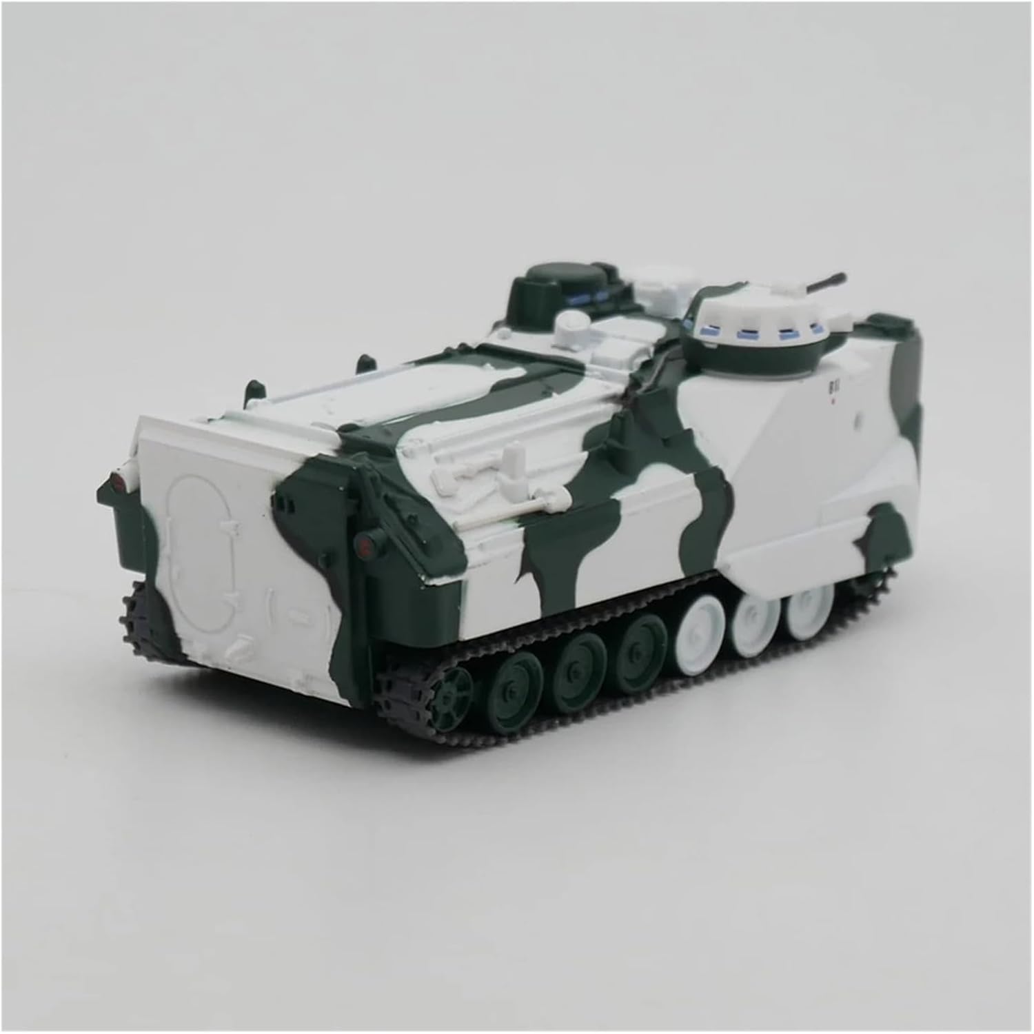 Realistic Tank 1:72 Scale for Aavp7a1 Tracked Assault Armor Tank Model Kit Static Die Casting Collectible Ornaments Static Tank Model