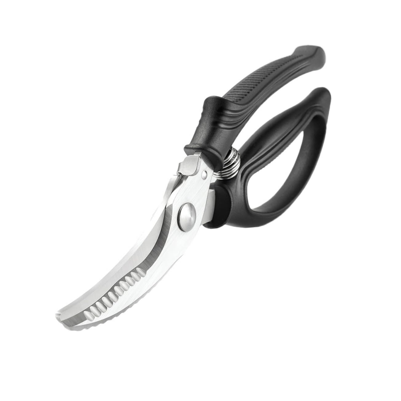 Forbice da Cucina per Pollo e Ossa, Acciaio Inox Nero