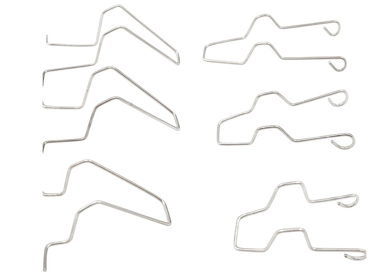 (6-Pack) LTG Headlight Bulb Retaining Clip & Spring - Compatible with H1 H3 H4 H7 Bulbs - Universal Replacement for Car, Truck, Motorcycle Headlamp & Fog Lights