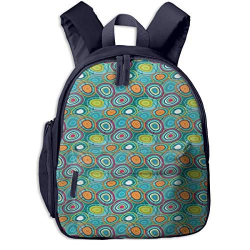 Bolsa La Escuela Mochila con Circular de Ojo de Buey para Impermeable...