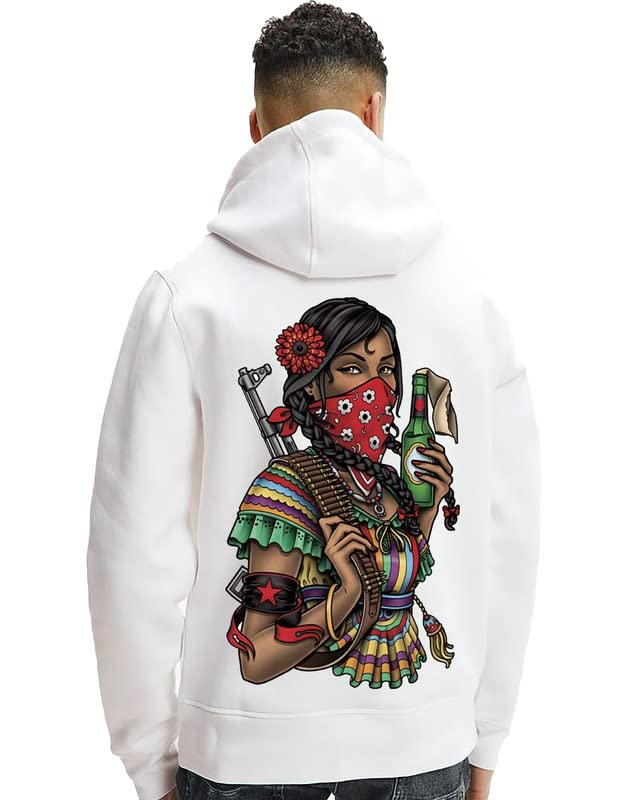Image of VLAM Back Printed Women Stylish Design Unisex Hoodie