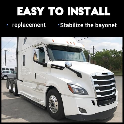 Image of Front Bumper Center Trim Compatible with 2018-2023 Freightliner Cascadia,Bumper Center Black Trim