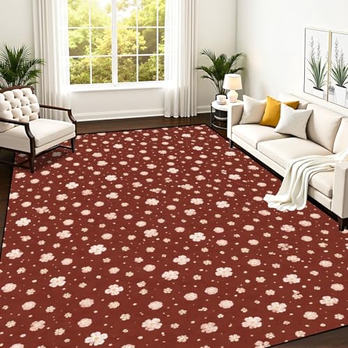 PeeNoke Bohemian Floral Seamless Little Flowers Can be Used for