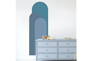 Enchanting Boho Arch Wall Decal: Adorning Nurseries and Kid's Rooms