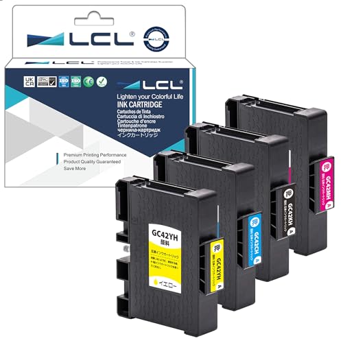 Amazon.co.jp: LCL RICOH用 リコー用 GC42 GC42H GC42K GC42KH GC42CH 