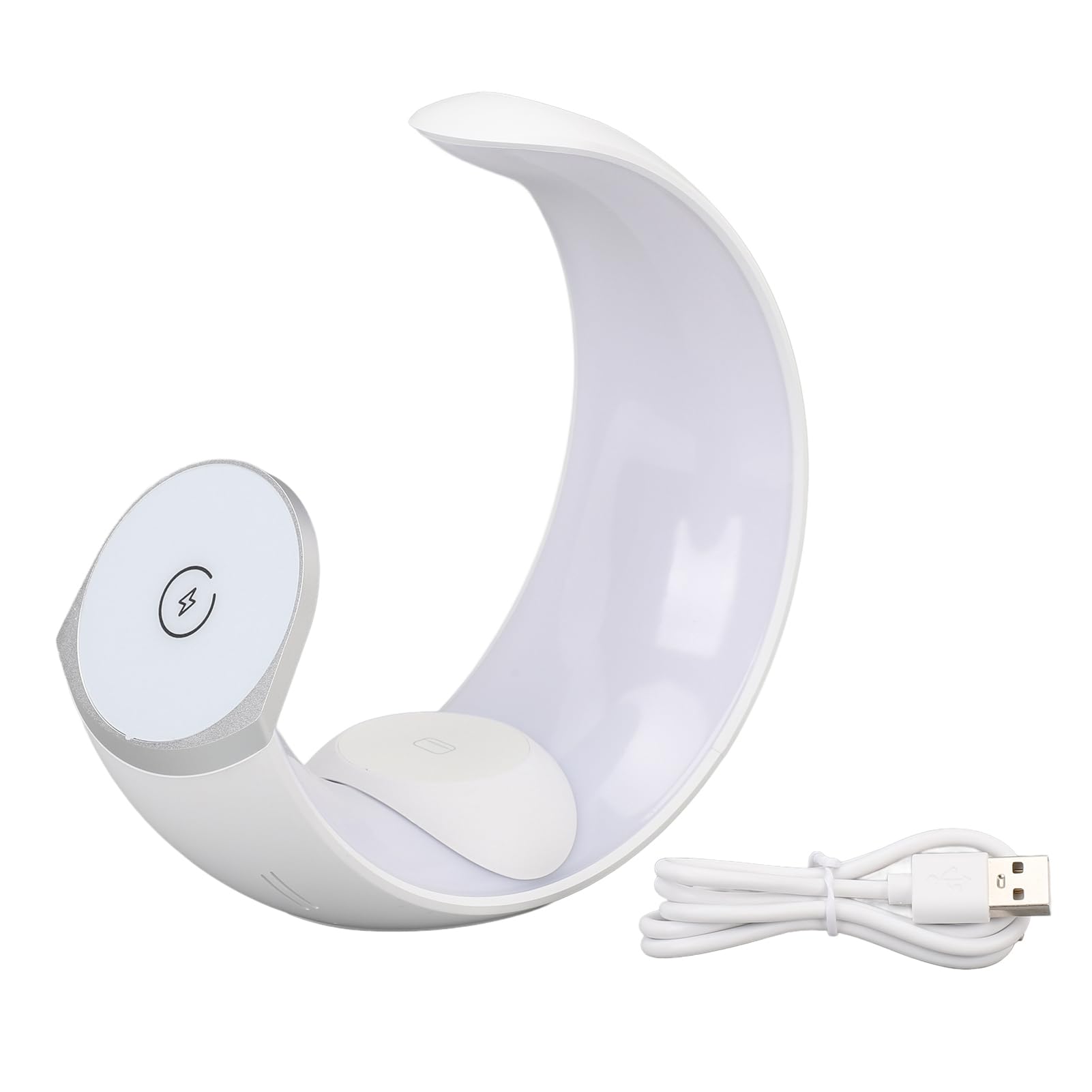 Stazione di Ricarica Wireless 4 in 1 Design Elegante con Ricarica Rapida per L'uso in Ufficio Domestico Materiale ABS