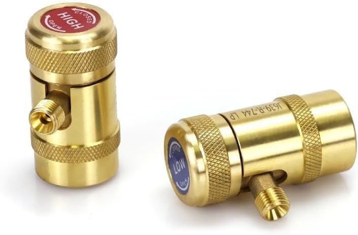 R744A Adjustable Quick Release Car AC Adapter For Benz And Vehicles Engineered To Optimize Cooling System Performance