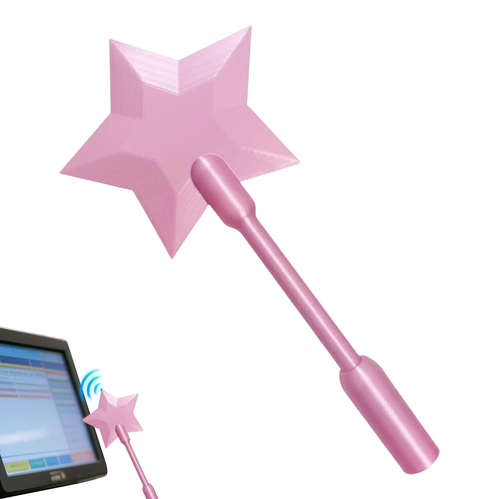 Credit Card Wand, 3D Printed Wand Taps To Pay, Fun Star Stick, For Kids Adults Tech Lovers Cosplay Fans Magicians Performers Themed Events Parties Shopping Travel