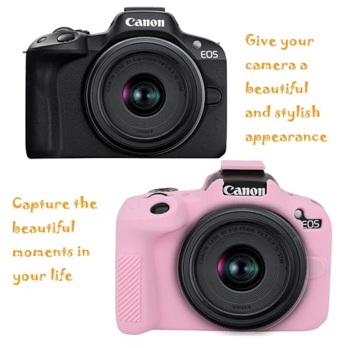 Funda protectora de silicona para cámara R50 rosa miniatura 4