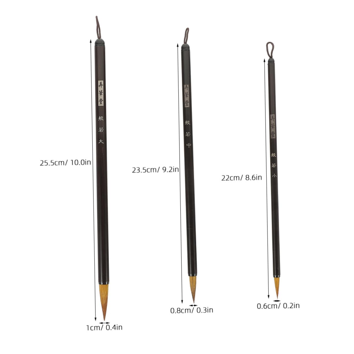 Homoyoyo Brush Calligraphy Set Chinese Traditional Ink Writing Brush for Boys and Girls Pen Fine Tip