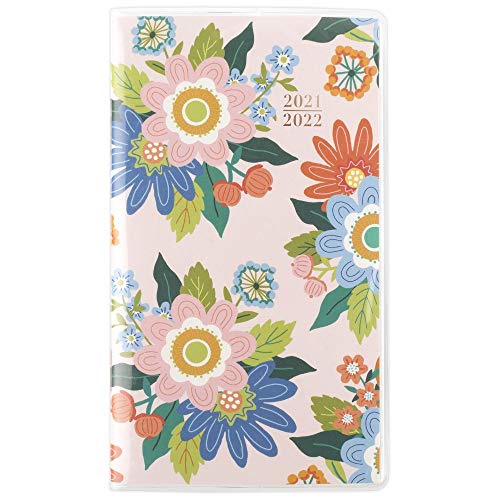 2021-2022 Pocket Calendar by Cambridge, 2 Year Monthly Planner, 3-1/2