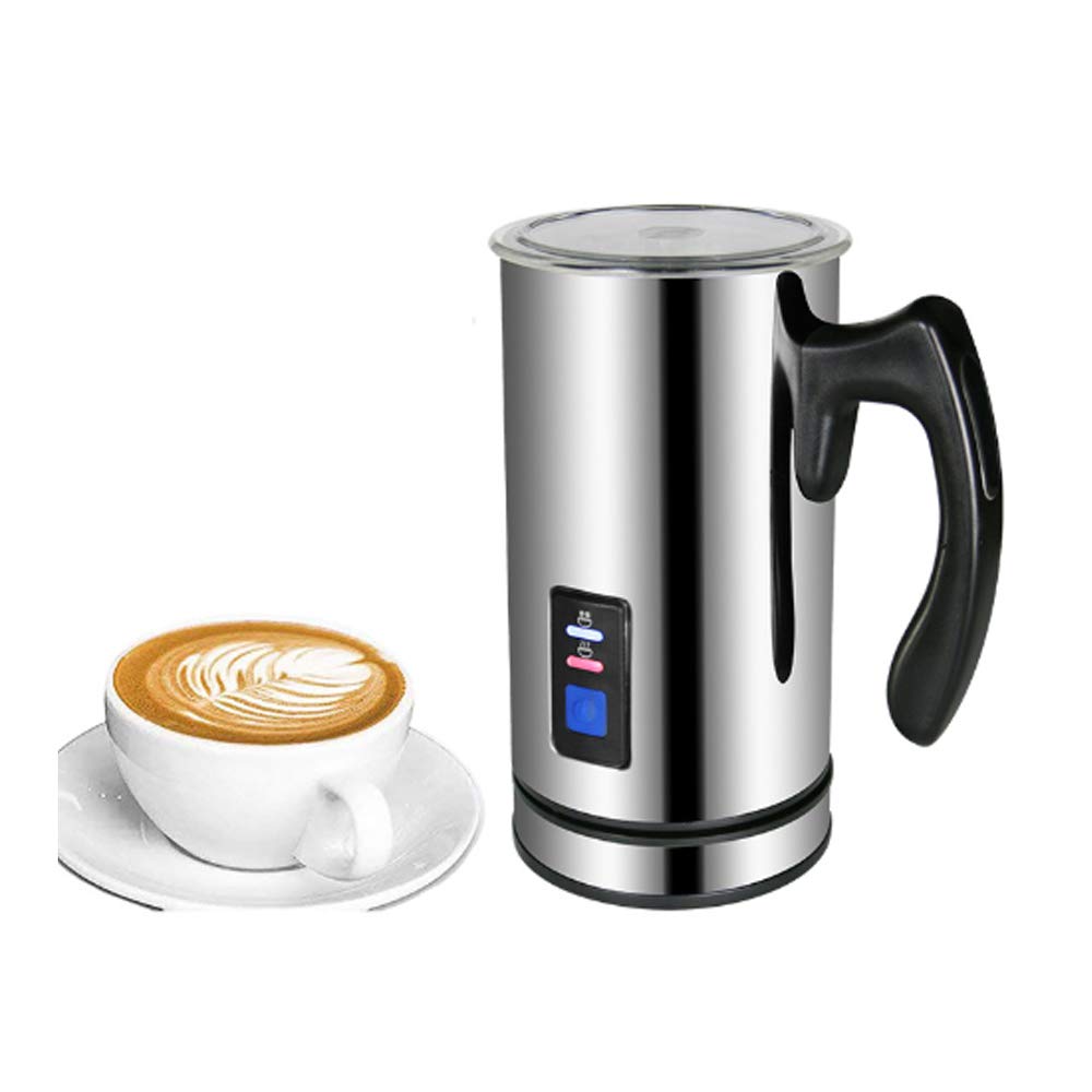 3 Función Creamer, calentador eléctrico Leche Leche Frother espuma suave Calentador de café capuchino Essperso leche al vapor caliente de chocolate