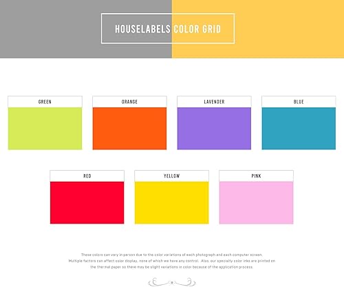 Miniatura 8 de HOUSELABELS DYMO 30252 - Etiquetas de dirección compatibles con DYMO LW 450, 4XL, rollo y cebra, 1 rollo350 etiquetas de dirección (1-18 x 3-12