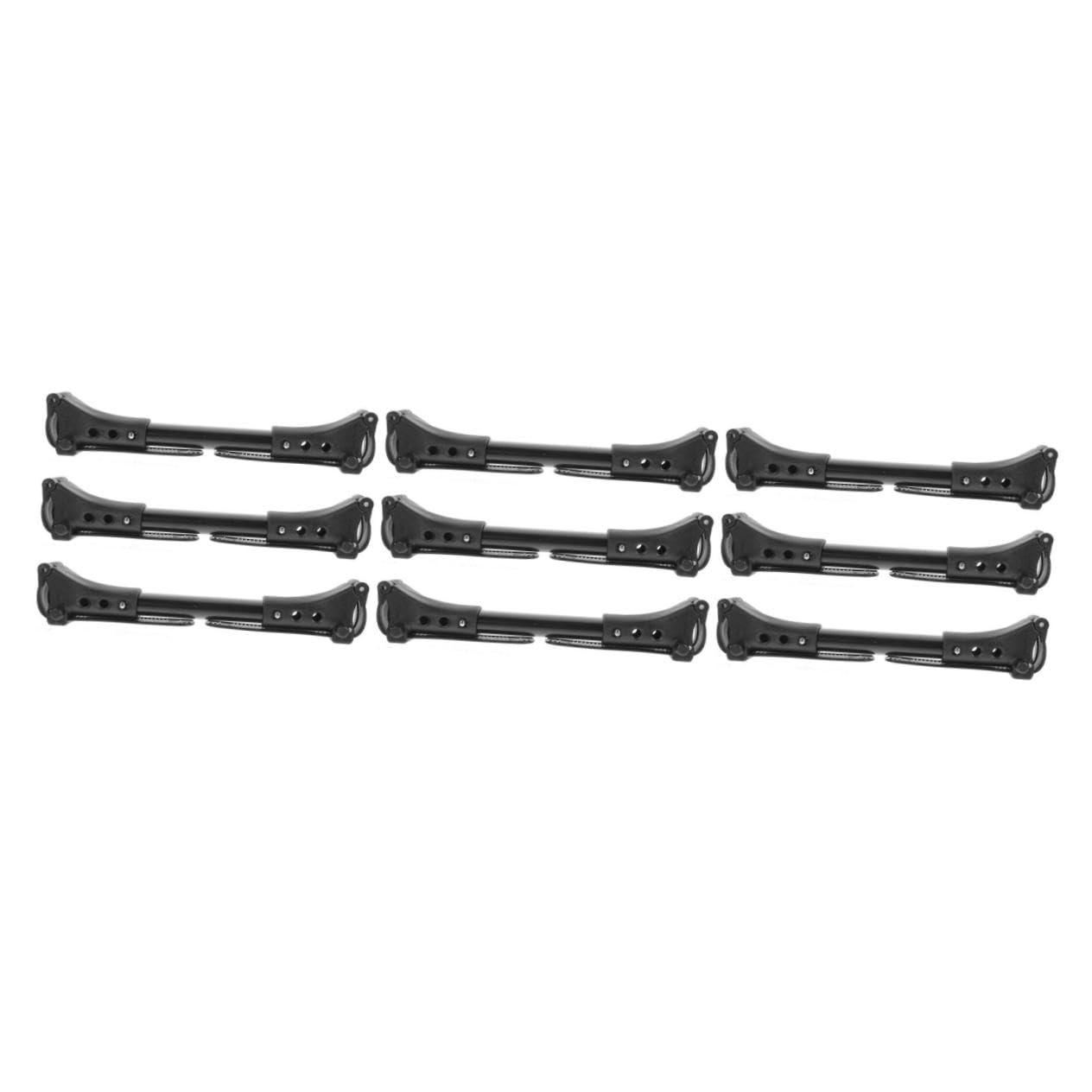Yardwe 9 Pièces Connecteur Poussette Double Aluminium Adaptateur pour Relier Deux Poussettes Identiques Rallonge pour Jumeaux