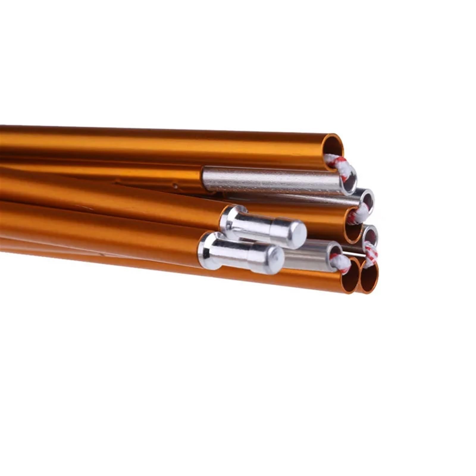 Verstellbare Teleskopstange für Camping Zelte, 8,5 mm 3,6 m 4,05 m 4,42 m Aluminium-Zeltstange, Legierung, Zeltstange, 5-8 Personen-Zeltzubehör, Zeltstangen(405CM)