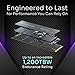Solidigm™ P44 Pro Series 2TB PCIe GEN 4 NVMe 4.0 x4 M.2 2280 3D NAND Internal Solid State Drive, Read/Write Speed up to 7000MB/s and 6500MB/s, SSDPFKKW020X7X1…
