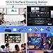 Microsoft Surface Docking Station, 12 in 1 Triple Display Surface Dock (2*HDMI +VGA), Surface Dock for Surface Pro 11/10/9/8/X/7/6/5/4/3, Surface Laptop 6/5/Go/4/3/2/1, Surface Book